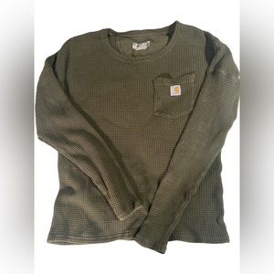 Women's Small Waffle Long sleeve